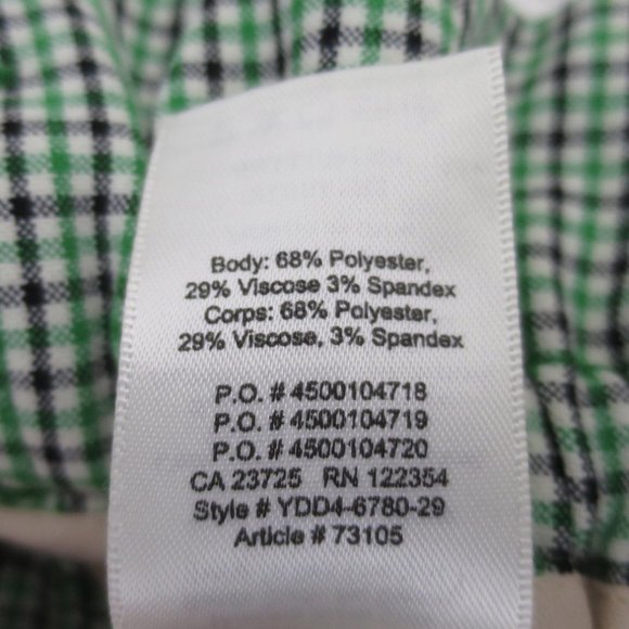 Wilfred Gingham Check Paperbag Shorts Size 8 - Picture 7 of 7